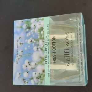 Bath and body wallflower (fresh cotton) 2 boxes